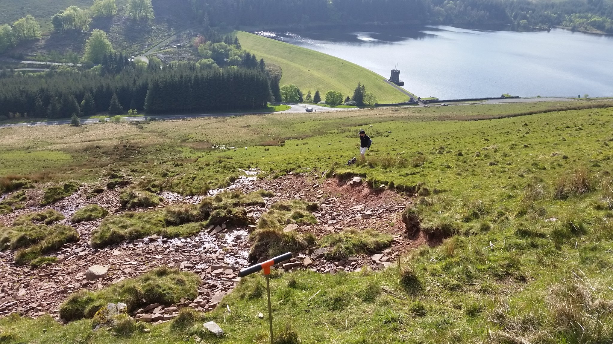 Brecon Beacons Landslide Photo