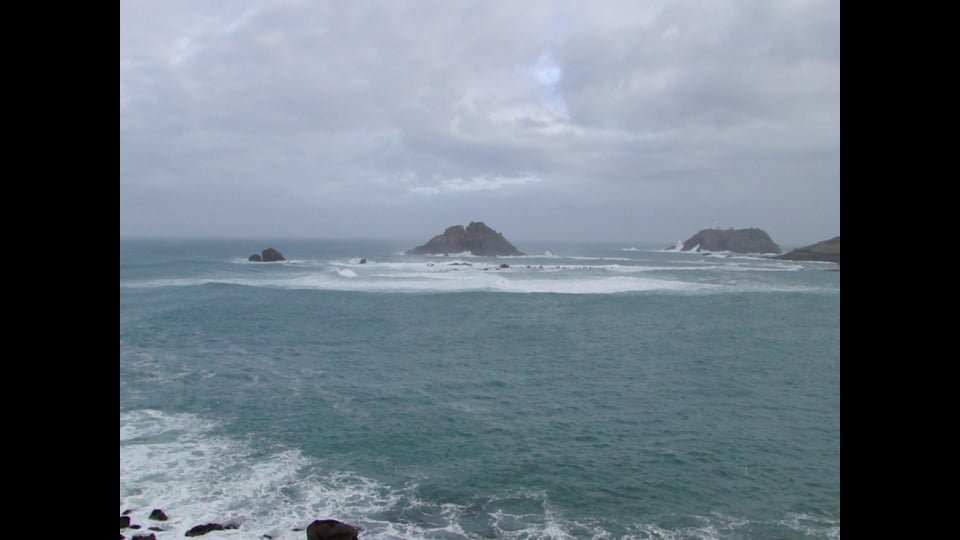 Timelapse of Atlantic swell waves